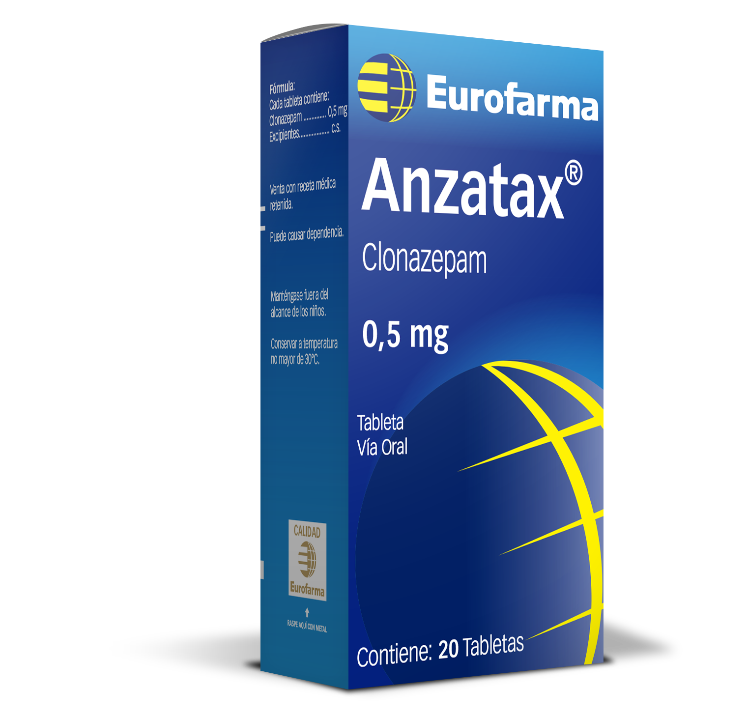 Clonazepam 0.5 pastillas