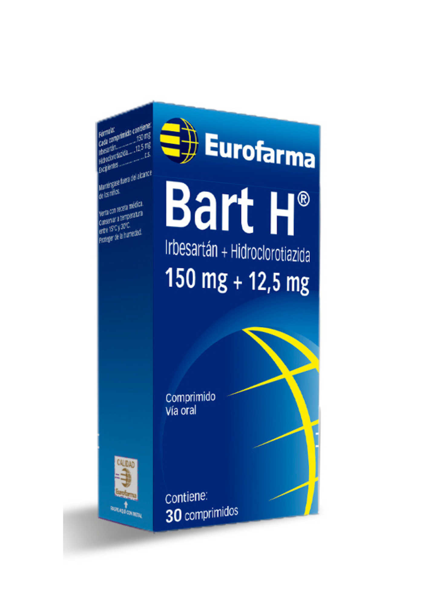 Bart H® 150 mg + 12,5mg Eurofarma